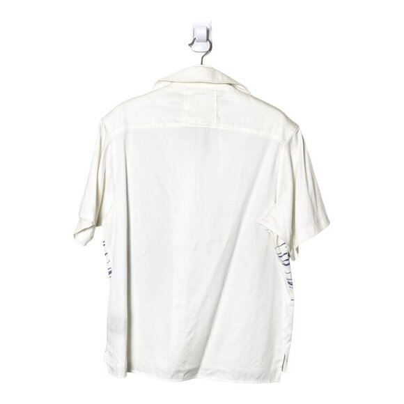 Rhude Palmas Snap Front Tropical Print Shirt - Picture 3 of 12